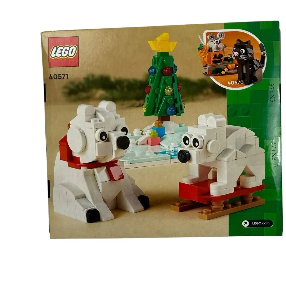 NEW Lego Lot 3 Wintertime Polar Bears 40571 Dinosaurs 31058 Lady Liberty 40367
